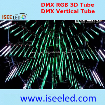 Música 3D DMX Tube Light Madrix Compatible
